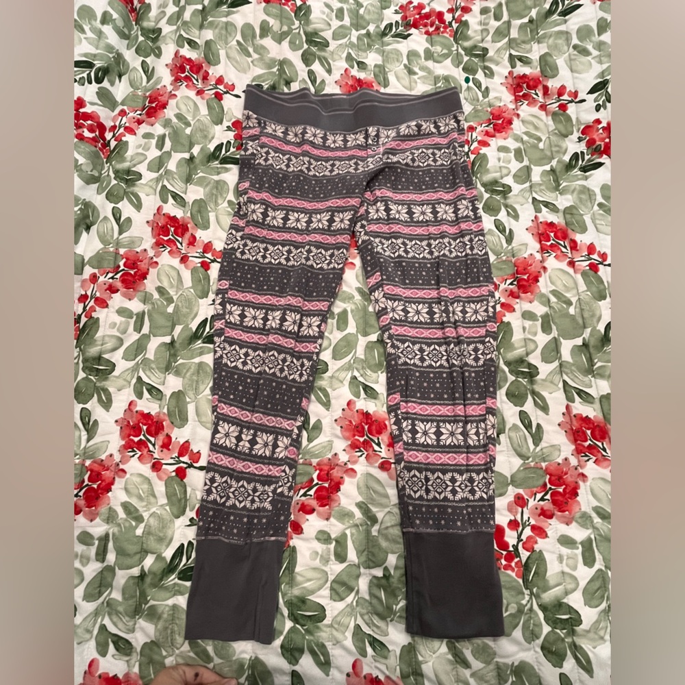 ⚪️Victoria's Secret Pink and Gray Patterned Pajama Pants